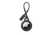 Telefon - Pokrowiec i etui - Tech-Protect Rough Chain Apple AirTag Case with Pendant - Black - 9589046926228