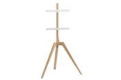Uchwyty ścienne, uchwyty AV i meble AV - NorStone Vision Wood Tripod TV Stand - Max - recommended for - NPRVISWOOMWB