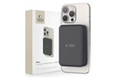 Powerbank - Tech-Protect LifeMag PB11 Power Bank with MagSafe 10000mAh 15W USB-C Port - Black + USB-C Cable Powerbank - Czarny - 10000 mAh - 9490713927472