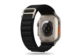 Smartwatch - akcesoria - Tech-Protect Nylon Pro Strap for Apple Watch 4 / 5 / 6 / 7 / 8 / 9 / SE / Ultra 1 / 2 (42 / 44 / 45 / 49 mm) - Black - 9490713928370