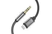 Kabel audio - Tech-Protect UltraBoost Lightning audio cable / mini jack 3.5mm 1m - black - 9490713929087