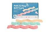 Klocki konstrukcyjne - BS Toys Wooden Ball Track Pass and Play - 4pcs. - GA527