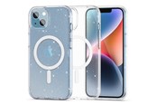 Telefon - Pokrowiec i etui - Tech-Protect  FlexAir Hybrid MagSafe Case for iPhone 13 / 14 - Clear Glitter - 9490713930908
