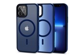 Telefon - Pokrowiec i etui - Tech-Protect MagMat MagSafe Case for iPhone 12 / 12 Pro - Navy Matte - 9490713933084