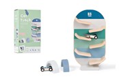 Klocki konstrukcyjne - BS Toys Wooden Race Track Set - 3pcs. - GA530