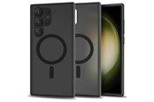 Telefon - Pokrowiec i etui - Tech-Protect MagMat MagSafe Case for Samsung Galaxy S23 Ultra - Matte Black - 9490713932490