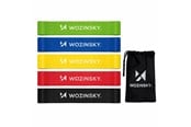 Sport i fitness - Wozinsky WGO-5 latex resistance bands - 5 pcs. - 5907769384608
