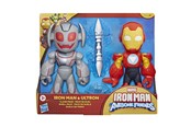 Figurki - Marvel Iron Man and his Awesome Friends Iron Man Ultron Clash Pack - G19955L00