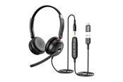 Sluchawki, zestaw sluchawkowy - ONIKUMA X81 gaming headphones (black) - X81 Black