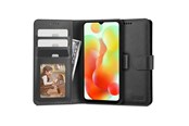 Telefon - Pokrowiec i etui - Tech-Protect Wallet Case for Xiaomi Redmi 12C - Black - 9490713933756