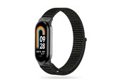 Smartwatch - akcesoria - Tech-Protect Nylon Strap for Xiaomi Smart Band 8 / 8 NFC - Black - 9490713935118