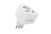 Kable - różne - SBS IT Travel Adapter - Universal - White - TEADAPTITWORLD