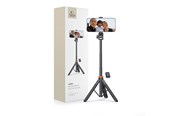 Telefon - Inne akcesoria - Tech-Protect L03S Bluetooth Selfie Stick with Remote Control Tripod up to 148cm and 180 Head - Black - 9490713934463