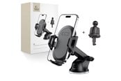Telefon - Inne akcesoria - Tech-Protect V5 Car Phone Holder for Cockpit / Air Vent - Black - 9490713933909