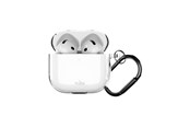 Telefon - Adapter i Ladowarka - Puro 0.3 Nude Case for AirPods 4 - Transparent - PUAPC403NUDETR