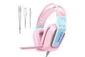 Słuchawki, zestaw słuchawkowy - ONIKUMA X13 gaming headphones (pink) - X13 Pink