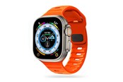 Smartwatch - akcesoria - Tech-Protect  IconBand Line Strap for Apple Watch 4 / 5 / 6 / 7 / 8 / 9 / SE / Ultra 1 / 2 (42 / 44 / 45 / 49 mm) - Orange - 9490713934845