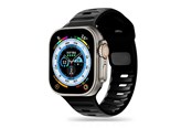 Smartwatch - akcesoria - Tech-Protect IconBand Line Strap for Apple Watch 4 / 5 / 6 / 7 / 8 / 9 / SE / Ultra 1 / 2 (42 / 44 / 45 / 49 mm) - Black - 9490713934852