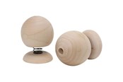 Zabawki drewniane - Creativ Company Wooden Bouncing Figure 12 pcs. - 669055