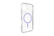 Telefon - Pokrowiec i etui - Puro Lite Mag TPU+PC Case Compatible with MagSafe for iPhone 17 - Transparent with Pink Ring - PUIPC1763LITEMPINK