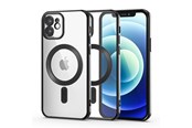 Telefon - Pokrowiec i etui - Tech-Protect  MagShine Line MagSafe Case for iPhone 12 - Black - 9490713935422