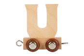 Zabawki drewniane - Small Foot - Wooden Letter Train - U - 12 pieces - 7480-display12