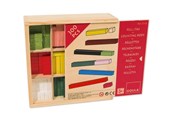 Zabawki na zewnatrz - Jumbo Goula - Counting sticks 10x10 in wooden box - 51106