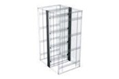 Szafa rack - Middle Atlantic BGR Series BGR-CC-45FB - rack cable management tray - 45U - BGR-CC-45FB