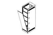 Szafa rack - Middle Atlantic WR Series WR-RAP-44 - rack panel - 44U - WR-RAP-44