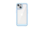 Telefon - Pokrowiec i etui - Hurtel iPhone 15 Plus Outer Space Reinforced Case with Flexible Frame - Blue - 9145576279625