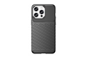 Telefon - Pokrowiec i etui - Hurtel Armored iPhone 15 Pro Max Thunder Case - Black - 9145576279557