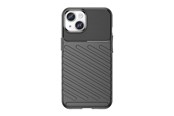 Telefon - Pokrowiec i etui - Hurtel Armored iPhone 15 Plus Thunder Case - Black - 9145576279519