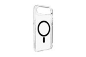 Telefon - Pokrowiec i etui - Puro Lite Mag TPU+PC Case Compatible with MagSafe for iPhone 17 Air - Transparent with Black Ring - PUIPC1766LITEMBLK