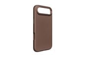 Telefon - Pokrowiec i etui - Puro Icon Mag Pro Liquid Silicone Case for iPhone 17 Air MagSafe Compatible with Camera Protection and Aluminum Buttons - Brown - PUIPC1766ICONMPCHOC