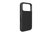 Telefon - Pokrowiec i etui - Puro Icon Mag Pro Liquid Silicone Case for iPhone 17 Pro Max MagSafe Compatible with Camera Protection and Aluminum Buttons - Black - PUIPC17P69ICONMPBLK