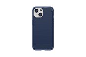 Telefon - Pokrowiec i etui - Hurtel Flexible Carbon Case with a Carbon Pattern for iPhone 15 - Blue - 9145576279427