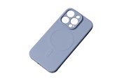 Telefon - Pokrowiec i etui - Hurtel iPhone 14 Plus Silicone Case Magsafe - Ice Blue - 9145576278284
