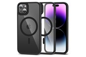Telefon - Pokrowiec i etui - Tech-Protect MagMat MagSafe Case for iPhone 15 - Clear Black - 9490713936467