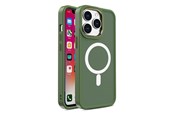 Telefon - Pokrowiec i etui - Hurtel Armored Magnetic iPhone 14 Plus MagSafe Color Matte Case - Green - 9145576278796