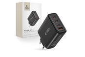 Telefon - Adapter i Ładowarka - Tech-Protect NC100W-GAN GaN 3x USB-C PD 100W / USB-A QC 3.0 Charger - Black - 9490713935101