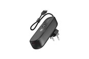 Powerbank - SBS Hybrid PD 20W 5000mAh Power Bank with Built-in Cable and Foldable Plug - Black Powerbank - Czarny - 5000 mAh - TETRBB5000PD20