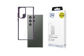 Telefon - Pokrowiec i etui - 3mk Satin Armor Case+ Purple for Samsung Galaxy S24 Ultra - Transparent - 5903108592871