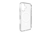 Telefon - Pokrowiec i etui - Puro Lite Mag TPU+PC Case Compatible with MagSafe for iPhone 17 - Transparent with White Ring - PUIPC1763LITEMAGTR