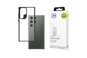 Telefon - Pokrowiec i etui - 3mk Satin Armor Case+ Green for Samsung Galaxy S24 Ultra - transparent - 5903108592765