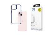 Telefon - Pokrowiec i etui - 3mk Satin Armor Case+ Blue for Apple iPhone 15 - transparent - 5903108592628
