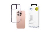 Telefon - Pokrowiec i etui - 3mk Satin Armor Case+ Purple for Apple iPhone 16 Pro - Transparent - 5903108592833