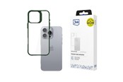 Telefon - Pokrowiec i etui - 3mk Satin Armor Case+ Green for Apple iPhone 16 Pro Max - Transparent - 5903108592734