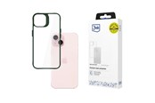 Telefon - Pokrowiec i etui - 3mk Satin Armor Case+ Green for Apple iPhone 15 - transparent - 5903108592574