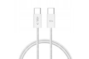 Kabel USB - Tech-Protect UltraBoost Classic USB-C / USB-C PD 60W 3A 1m Cable - White - 9319456607116