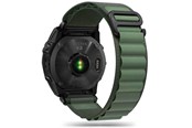 Smartwatch - akcesoria - Tech-Protect Nylon Pro Strap for Garmin Fenix 5 / 6 / 6 Pro / 7 - Dark Green - 9319456607734